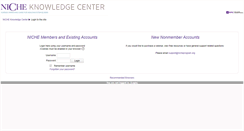 Desktop Screenshot of elearningcenter.nicheprogram.org